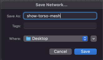 Save As GUI